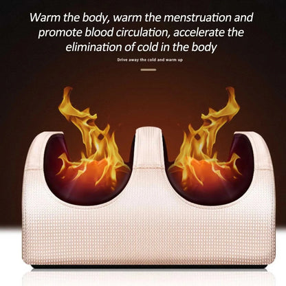 Electric Foot Massager with Heat & Rolling Kneading
