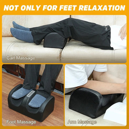 Electric Foot Massager with Heat & Rolling Kneading