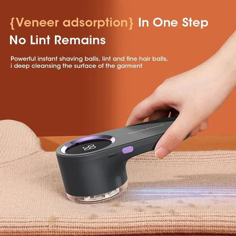 Digital fabric shaver