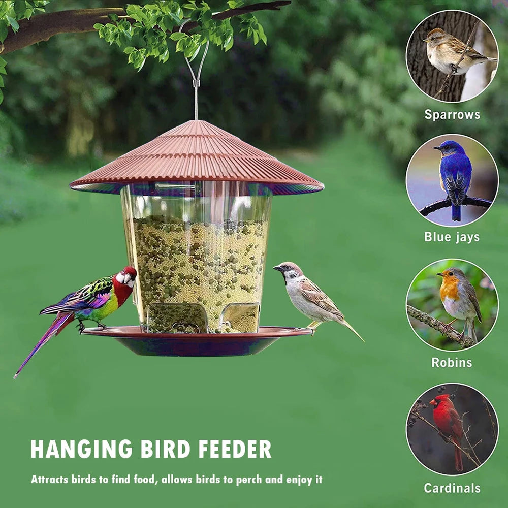 Garden hanging feeder