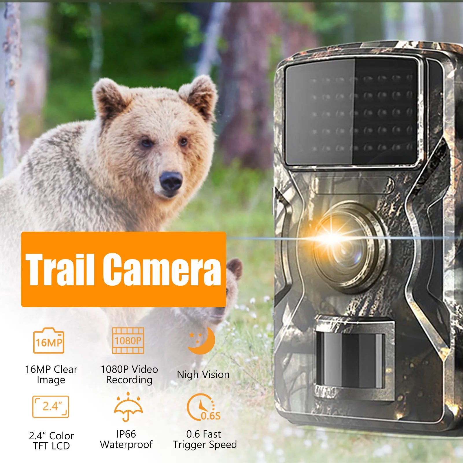 Outdoor game camera
