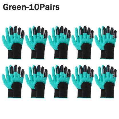 Gardening Gloves with Claws for Easy Digging & Planting