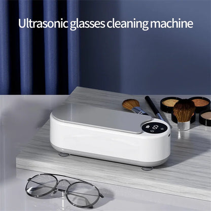 Portable Ultrasonic Cleaner 450ml for Jewelry & Glasses