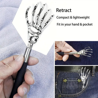 Extendable Back Scratcher Stainless Steel | Telescopic Massager