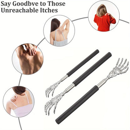Extendable Back Scratcher Stainless Steel | Telescopic Massager