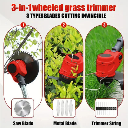 Cordless Lawn Trimmer for Easy & Precise Garden Care
