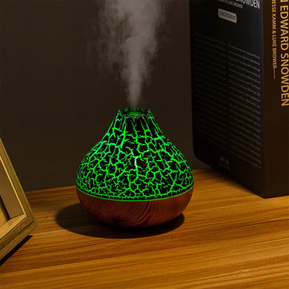 Volcanic Humidifier – Flame Effect Aroma Diffuser
