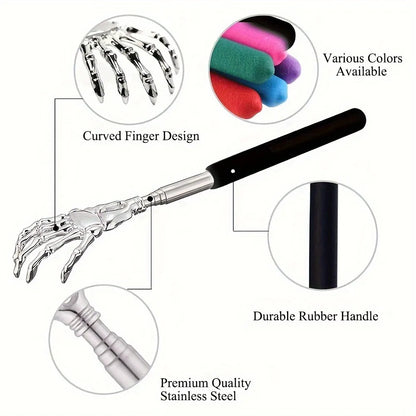 Extendable Back Scratcher Stainless Steel | Telescopic Massager