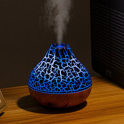 Volcanic Humidifier – Flame Effect Aroma Diffuser