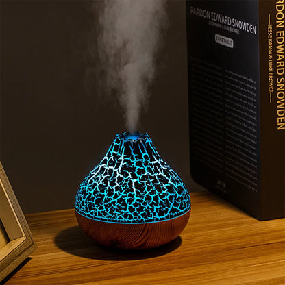 Volcanic Humidifier – Flame Effect Aroma Diffuser