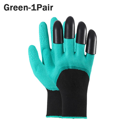 Gardening Gloves with Claws for Easy Digging & Planting