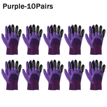 Gardening Gloves with Claws for Easy Digging & Planting