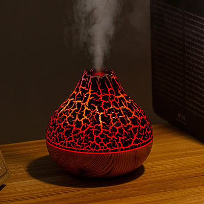 Volcanic Humidifier – Flame Effect Aroma Diffuser
