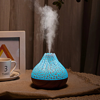 Volcanic Humidifier – Flame Effect Aroma Diffuser