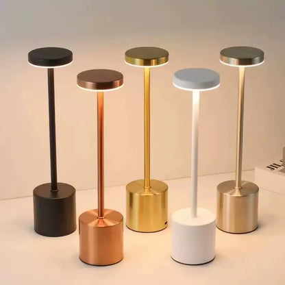 Cordless LED Table Lamp – Portable Retro Light for Outdoor, Bar, Restaurant Ambiance