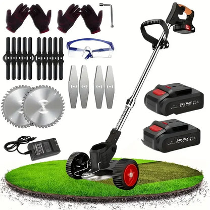 Cordless Lawn Trimmer for Easy & Precise Garden Care