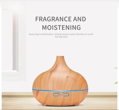 Wooden Essential Oil Diffuser | Premium Natural Aroma Diffuser