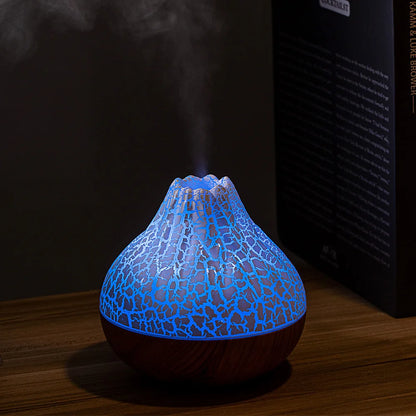 Volcanic Humidifier – Flame Effect Aroma Diffuser